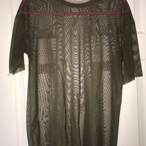 Zara Trafaluc See Through Shirt